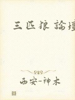 三匹狼 论坛