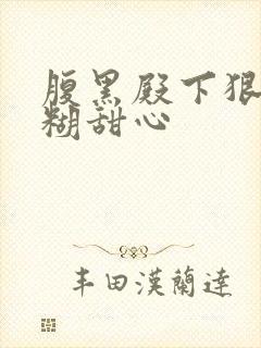 腹黑殿下狠爱迷糊甜心