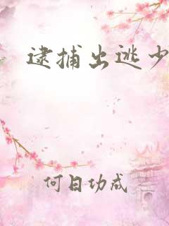 逮捕出逃少奶奶