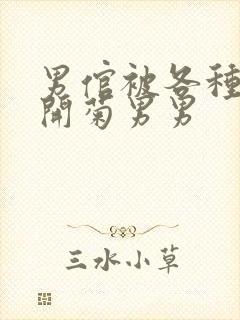 男倌被各种玉势开菊男男