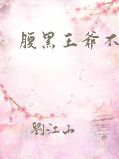 腹黑王爷不良妻