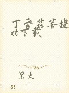 丁香花菩提树txt下载