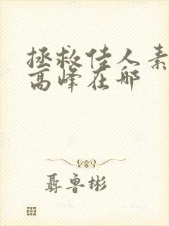 拯救佳人素柔 高峰在哪