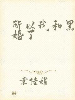 所以我和黑粉结婚了