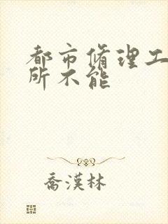 都市修理工之无所不能