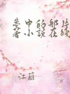 梦中的那片海原著小说在线阅读