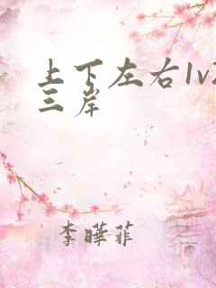 上下左右1v2三岸