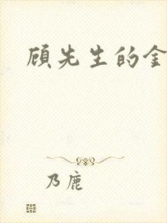 顾先生的金丝雀