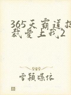 365天霸道总裁爱上我2