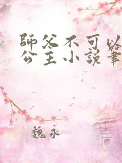师父不可以灵犀公主小说笔趣