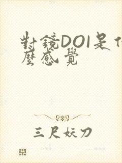 对镜DOI是什么感觉