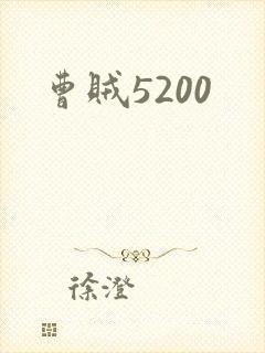 曹贼5200