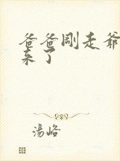 爸爸刚走爷爷就来了