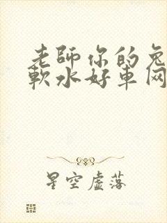 老师你的兔子好软水好车网站