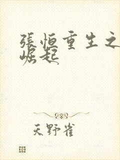 张恒重生之逆天崛起