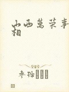 山西万荣事件真相