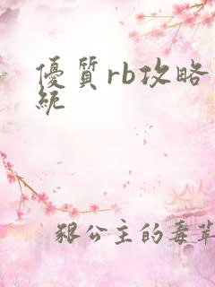 优质rb攻略系统