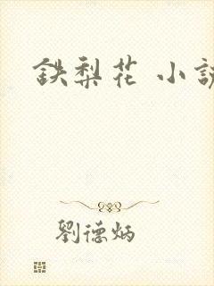 铁梨花 小说