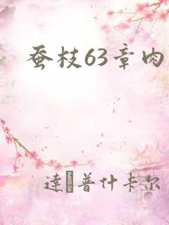 蚕枝63章肉