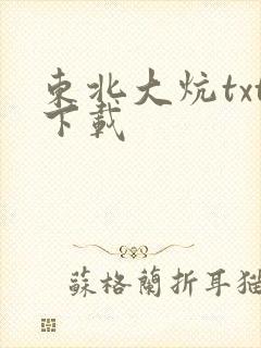 东北大炕txt下载