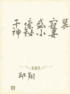 千亿盛宠慕少的神秘小妻