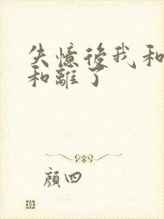 失忆后我和王爷和离了