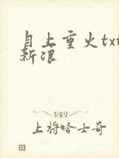 月上重火txt新浪