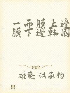 一面膜上边一面膜下边韩国