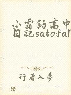 小霜的高中成长日记satofall