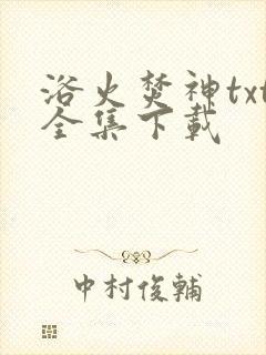 浴火焚神txt全集下载