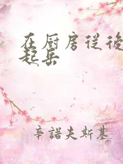 在厨房从后面抱起岳