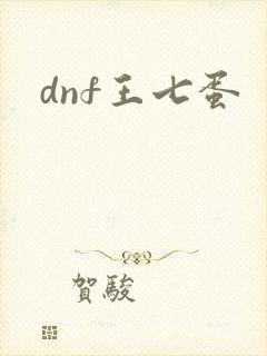dnf王七蛋