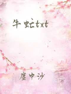 牛虻txt