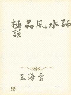 极品风水师 小说