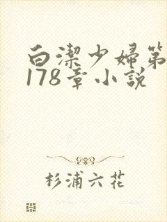 白洁少妇第1一178章小说