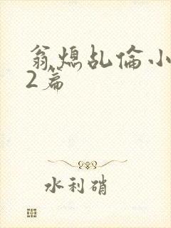 翁熄乩伦小说32篇