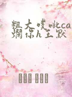 粗大噗呲cao烂你h王默