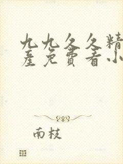 九九久久精品国产免费看小说