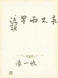 流星雨又来临小说