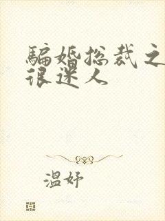 骗婚总裁之老婆很迷人