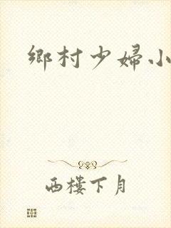 乡村少妇小说