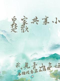 皇家共享小公主楚欢