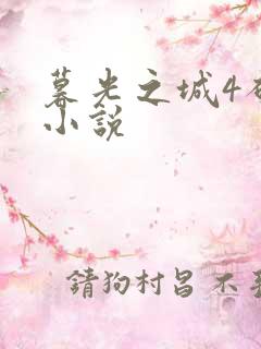 暮光之城4破晓小说