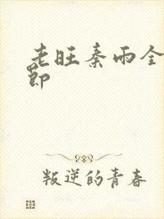 老旺秦雨全部章节