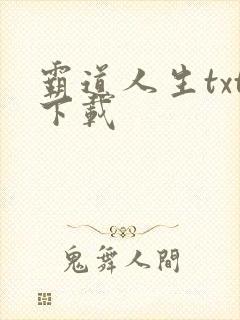 霸道人生txt下载