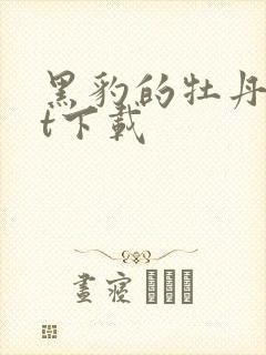 黑豹的牡丹txt下载