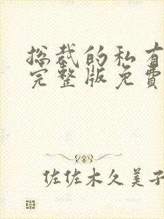 总裁的私有宝贝完整版免费阅读