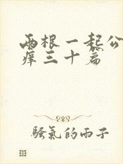 两根一起公憩止痒三十篇