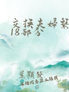 交换夫妇系列第18部分