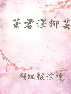 萧君泽柳芸小说